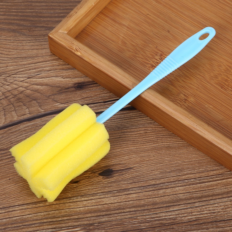 Chổi Mút Cọ Bình Sữa Dài 22Cm ( Loại Đầu Bông)