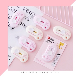 Dao rọc giấy mini hình gấu 📛rẻ vô địch📛nhỏ gọn xinh xắn