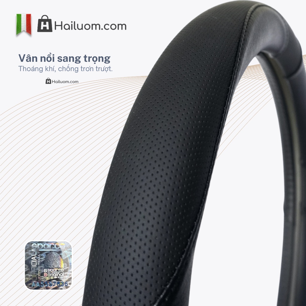 Bọc Vô Lăng ô tô NISSAN KICKS | Bọc Vô Lăng cao cấp Sparco Italy