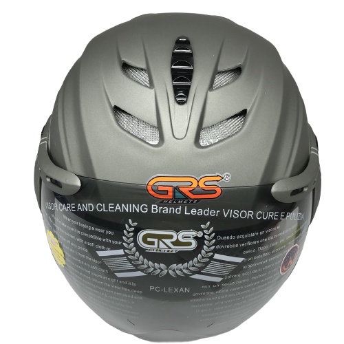 Mũ bảo hiểm nửa đầu cao cấp – GRS A760K Xám nhám – Vòng đầu 56-58cm – Hàng chính hãng – Bảo hành 12 tháng