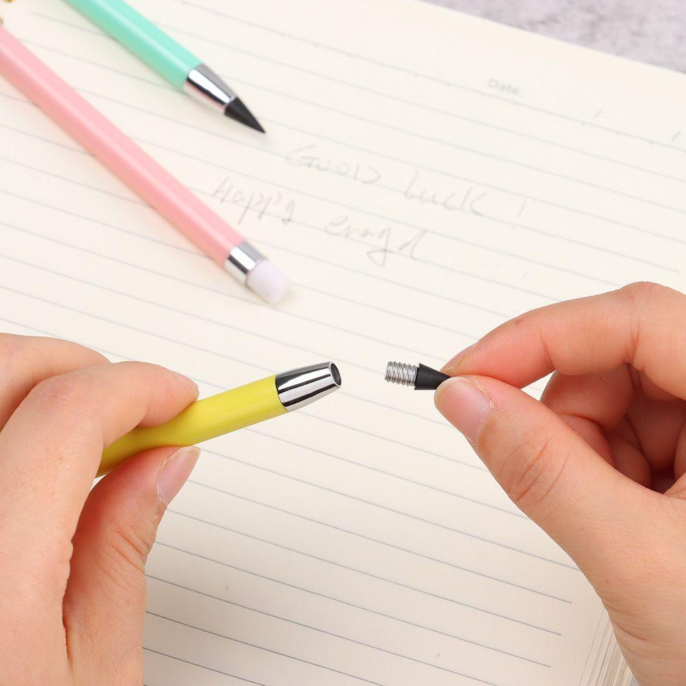 Bút Chì Bấm Mực Không Mực Siêu Bền Tiện Dụng Cho Trường Học / Văn Phòng