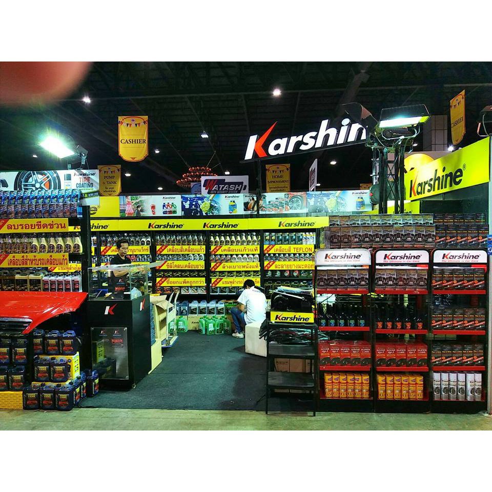 Phụ gia xăng buồng đốt kim phun Karshine Benzine booster 50ml - ThaiLand