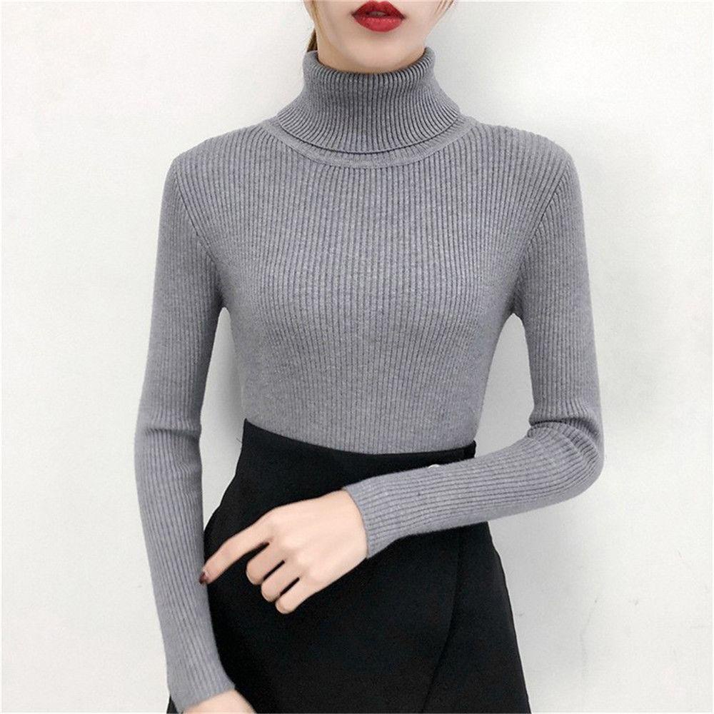 YVE Áo Sweater Mềm Giữ Ấm Thời Trang Thu Đông Cho Nữ