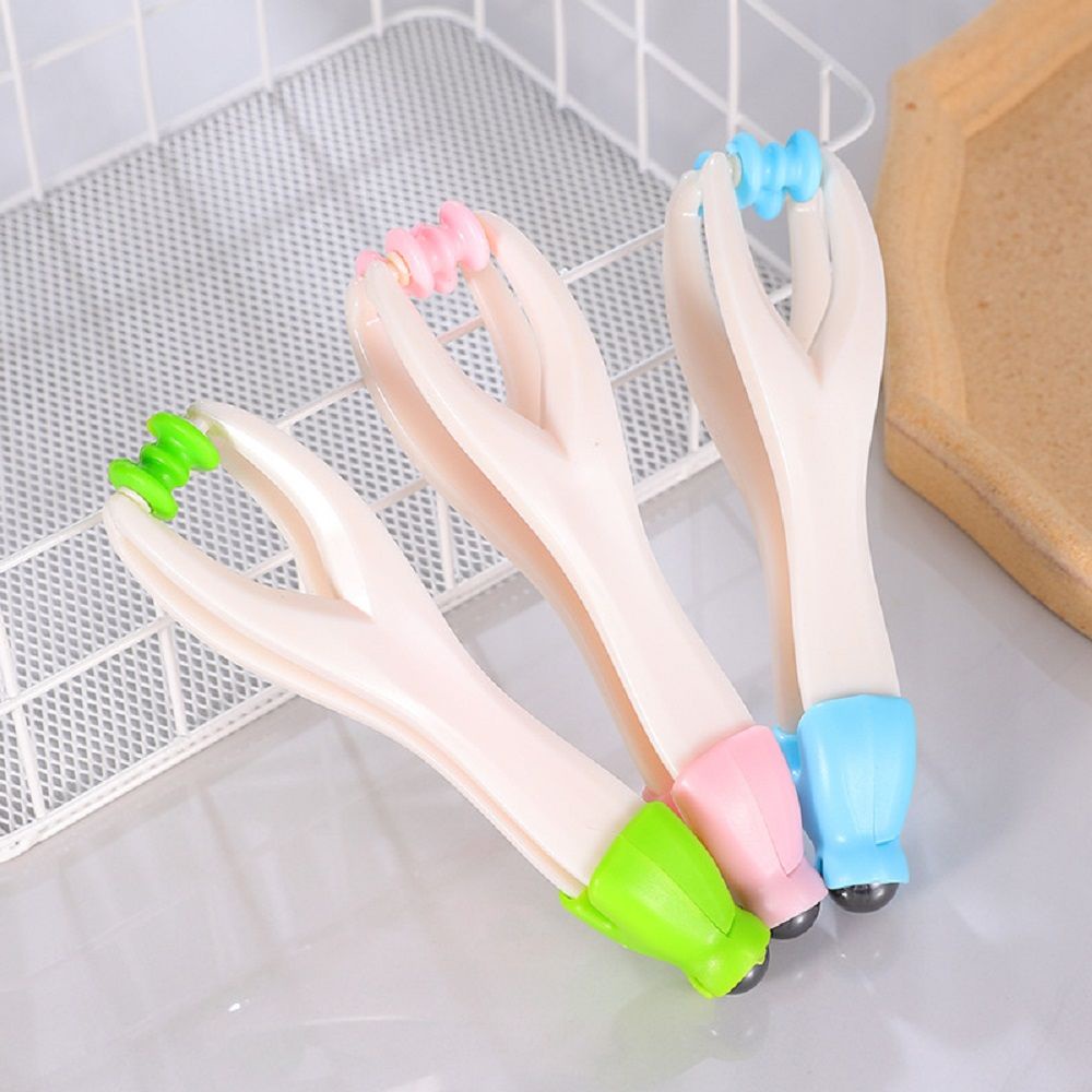 [Hàng mới về] Dụng cụ lăn mát xa ngón tay bằng nhựa đa năng tiện dụng cho nam và nữ