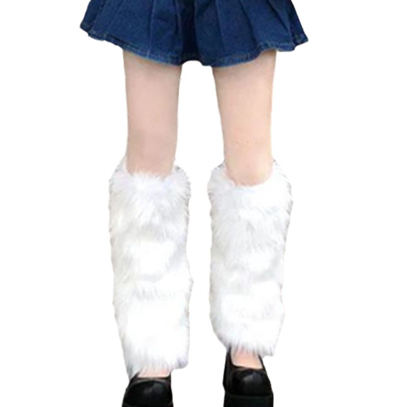 XIXI Vớ Ống Chân Phủ Lông Giữ Ấm Thời Trang Lolita Cho Nữ