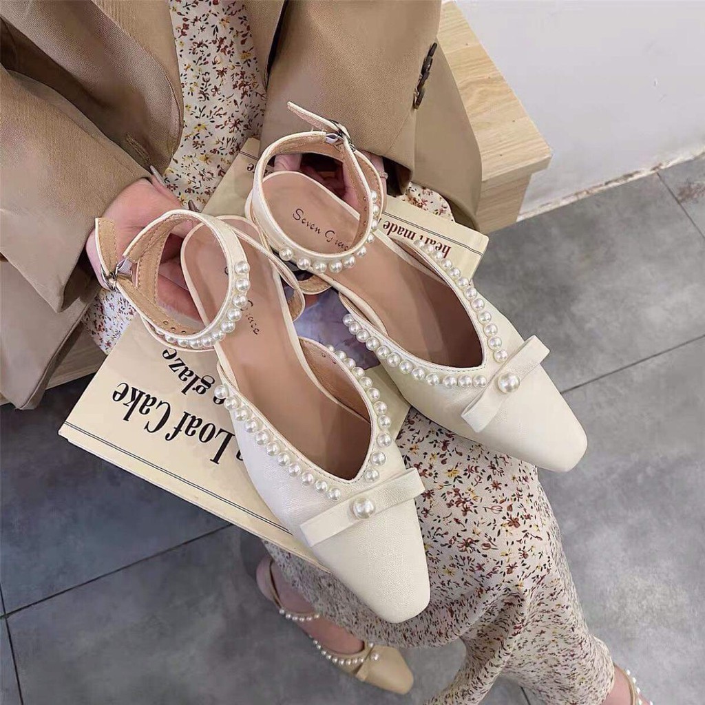 [GIÀY BÚP BÊ] Mã hàng thiết kế đặc biệt để đi tiệc, đi chơi, phù hợp cả văn phòng, công sở - D08  - GIÀY NỮ GOBE | BigBuy360 - bigbuy360.vn