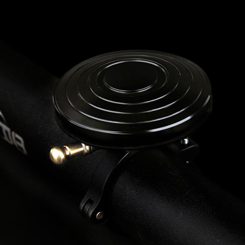 SUN Classic Design Loud Crisp Clear Sound Mini Bike Bell Durable Creative Bicycle Spiral Rotation Ring for Mountain Bike