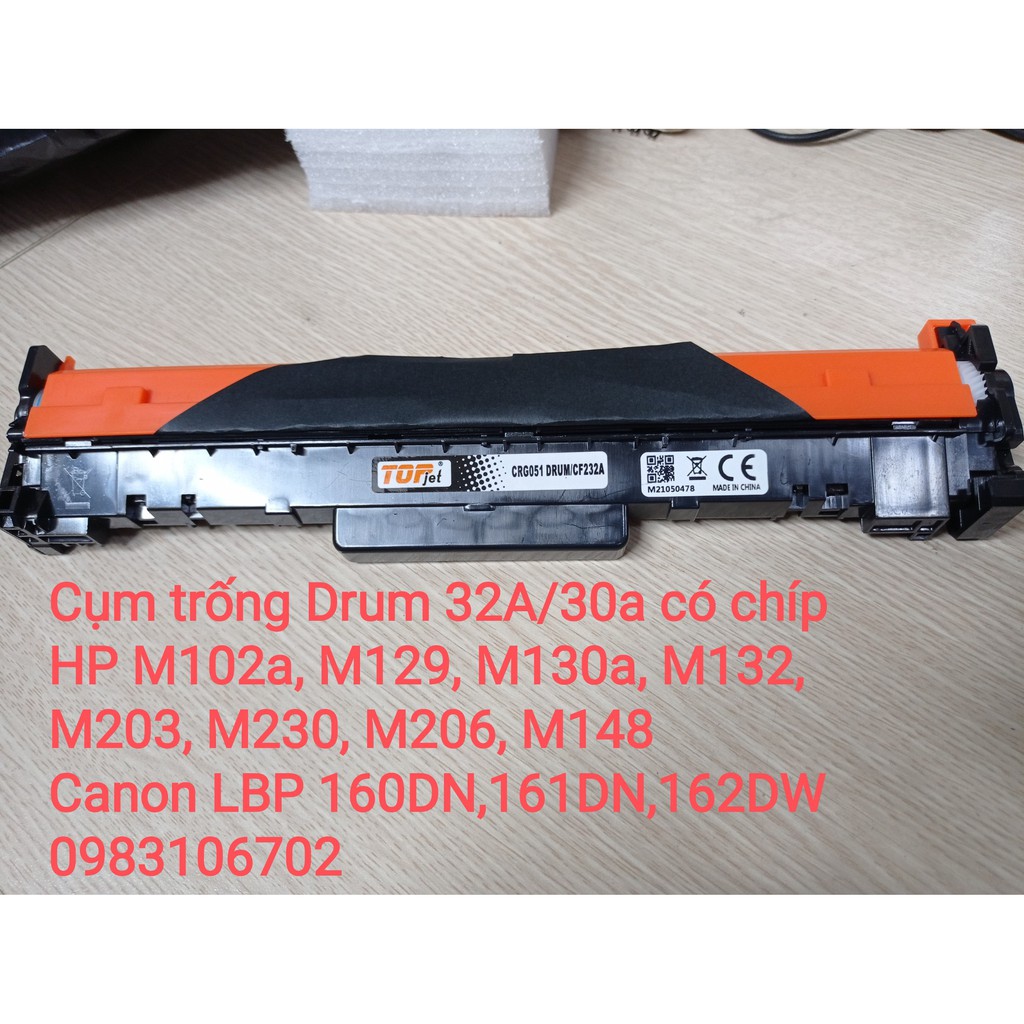 Cụm Trống Drum 32a 30a Cho máy in HP LaserJet Pro M203dn M203dw M227 M148 Canon LBP162dw MF264dw MF267dw