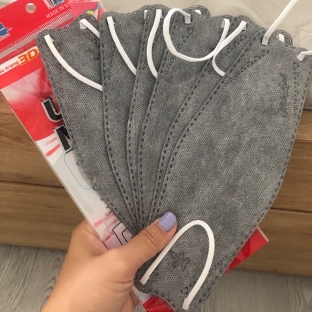 KHẨU TRANG LANDMAKS 3D KF94 (giá 6cái/ gói) XÁM | BigBuy360 - bigbuy360.vn