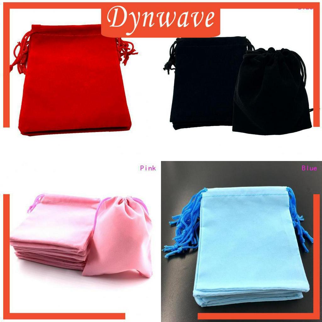 Set 50 Túi Nhung Dây Rút Đựng Trang Sức / Quà Cưới Tiện Dụng