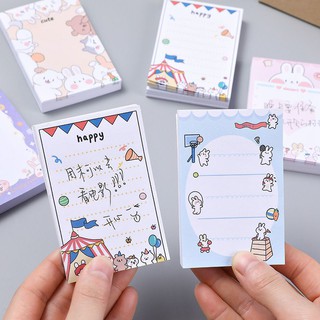 [FREESHIP] Giấy note mini 100 tờ siêu dễ thương - Giấy ghi chú mẫu mới 100 trang - Phụ kiện Pé Mèo