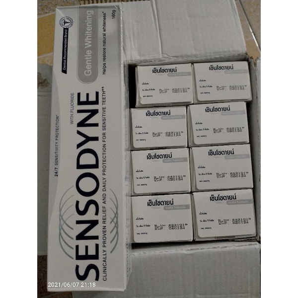 Kem đánh răng Sensodyne hộp lớn 160g date 2023