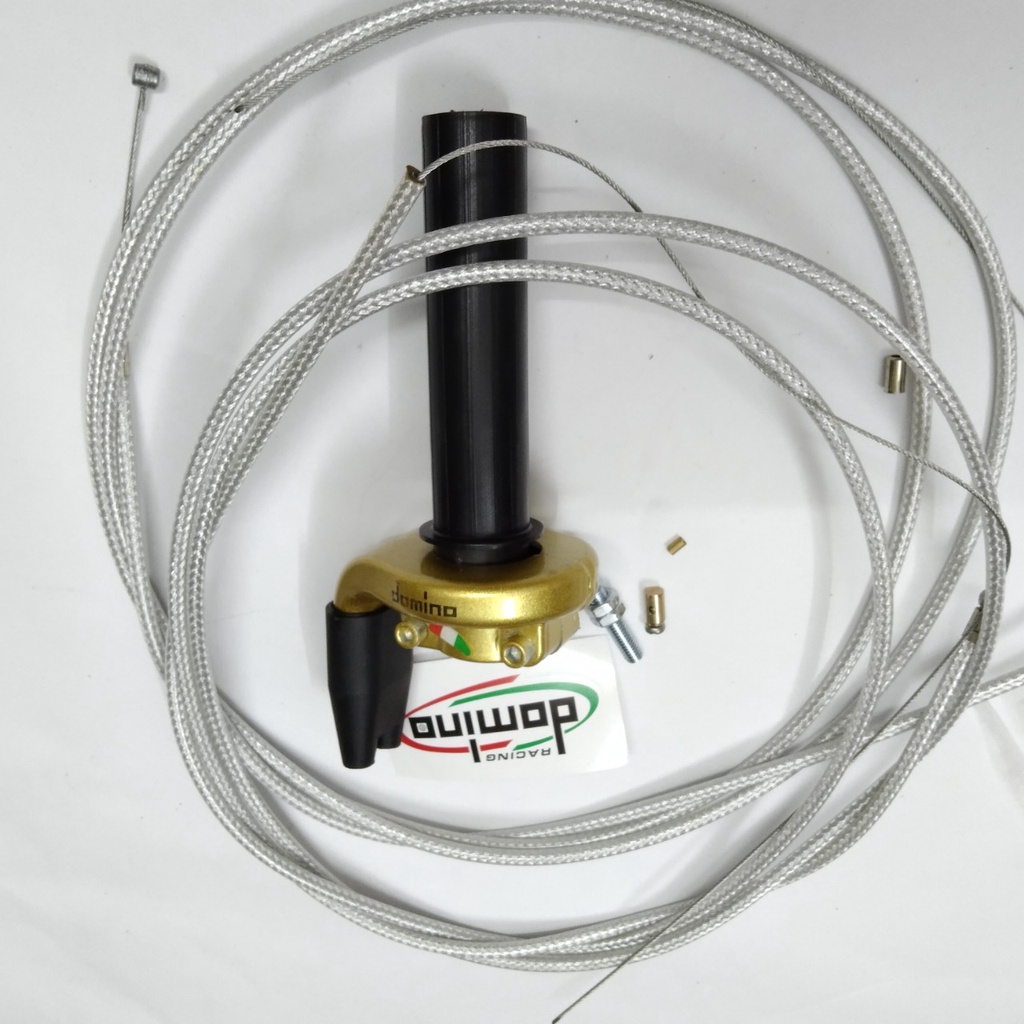 CÙM TĂNG TỐC DOMINO 2 DÂY TRÊN + DÂY GA THÁI, DÂY GA TRÊN THÍCH HỢP SỬ DỤNG CHO XE GHI ĐÔNG TRẦN