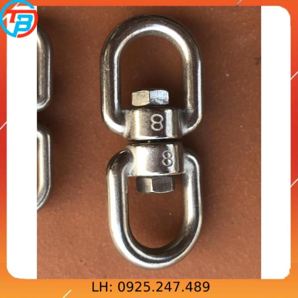 Ma ní Xoay INOX 304 [Phi 8mm] CÁP THÉP Thái Bình VinàN