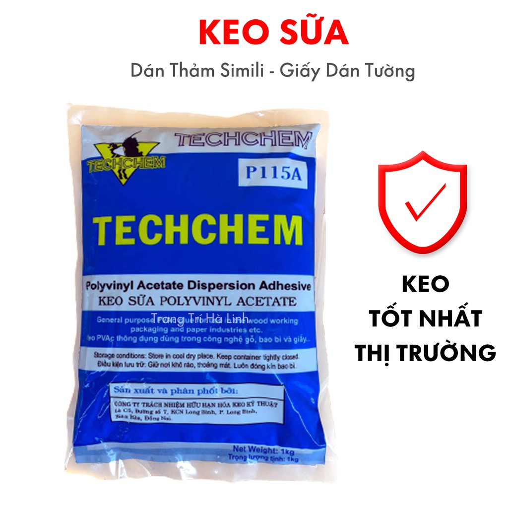 Keo sữa ATM dán tường gỗ giấy thảm simili 1kg - Trang Trí Hà Linh