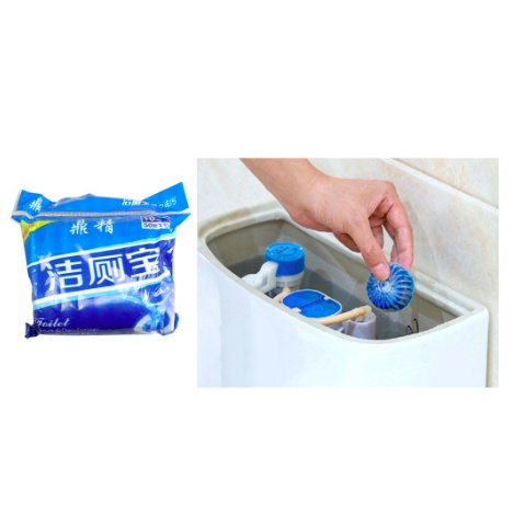 Combo 10 viên tẩy bồn cầu, nhà tắm khử mùi hôi hiệu quả