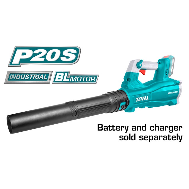 Máy thổi bụi cầm tay TOTAL TABLI20428 dùng pin lithium 20V, motor không chổi than - CHÍNH HÃNG - DONGHETOOLS