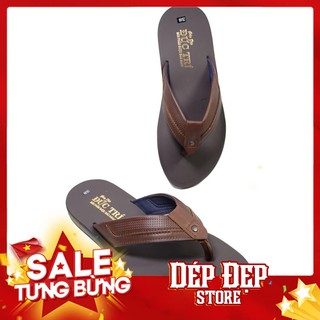 Dép da thời trang nam xịn - Dép quai kẹp nam da bò cao cấp siêu bền M4