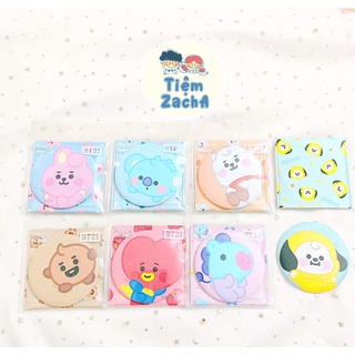 Gương bt21 + pouch
