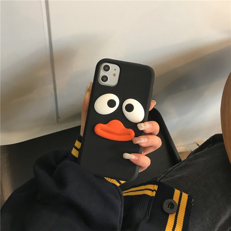 Xiaomi Mi Max 2 3 Pocophone F1 A1 A2 A3 Note 3 10 Mi 6 8 9 SE Mi8 Lite Play Mi 10 9 9T Pro Phone Case Cartoon Duck Soft Back Cover