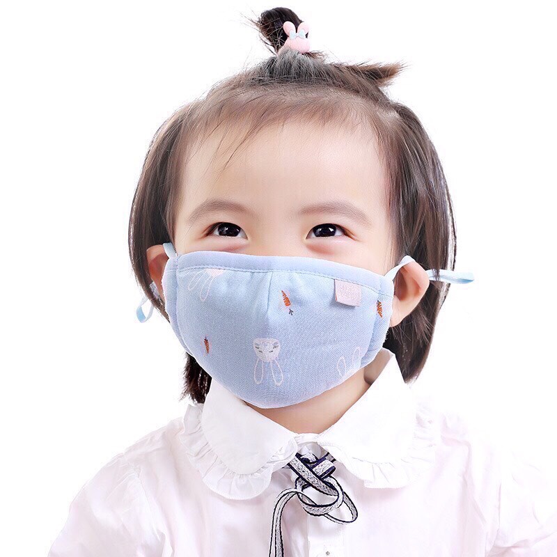 Khẩu trang xô 4 lớp kháng khuẩn túi zip cho bé | WebRaoVat - webraovat.net.vn