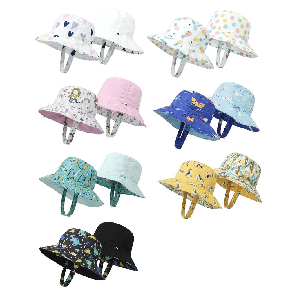 Nón Bucket Che Nắng Cho Bé UPF 50 +