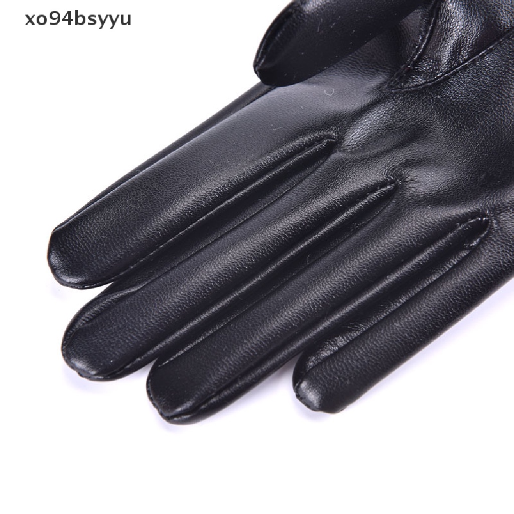 Găng Tay Hở Ngón xo94bsyyu Bằng Da PU Gợi Cảm