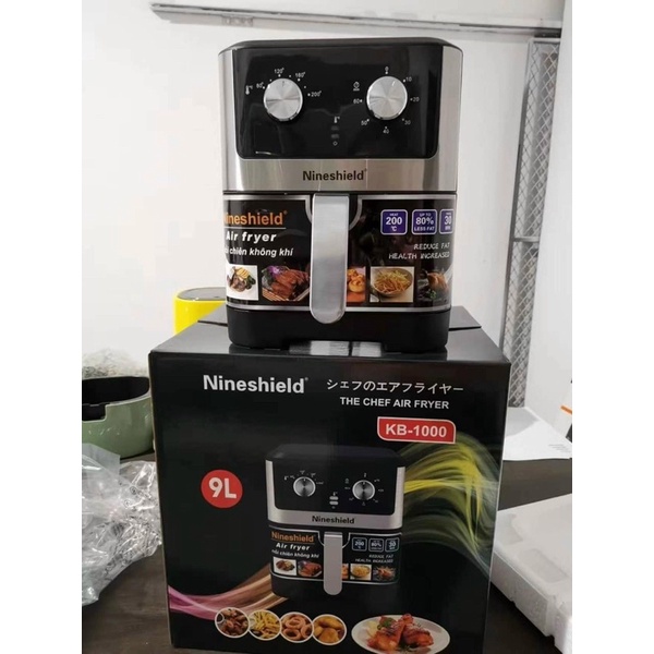 Nồi Chiên Không Dầu Nineshield 9L