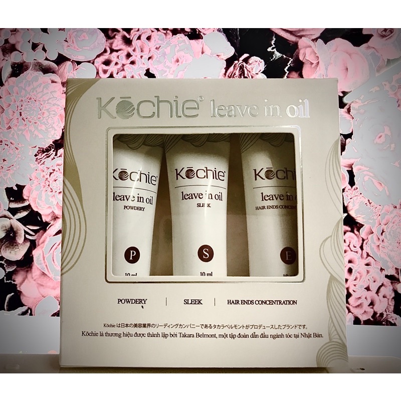 Bộ 3 tinh dầu dưỡng tóc Kochie mini