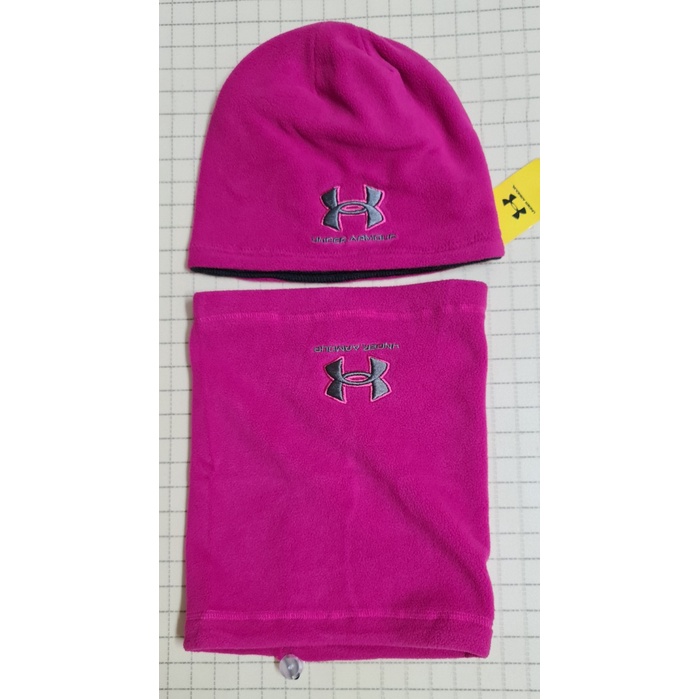 Mũ nỉ len khăn ống rút dây giữ nhiệt under armour