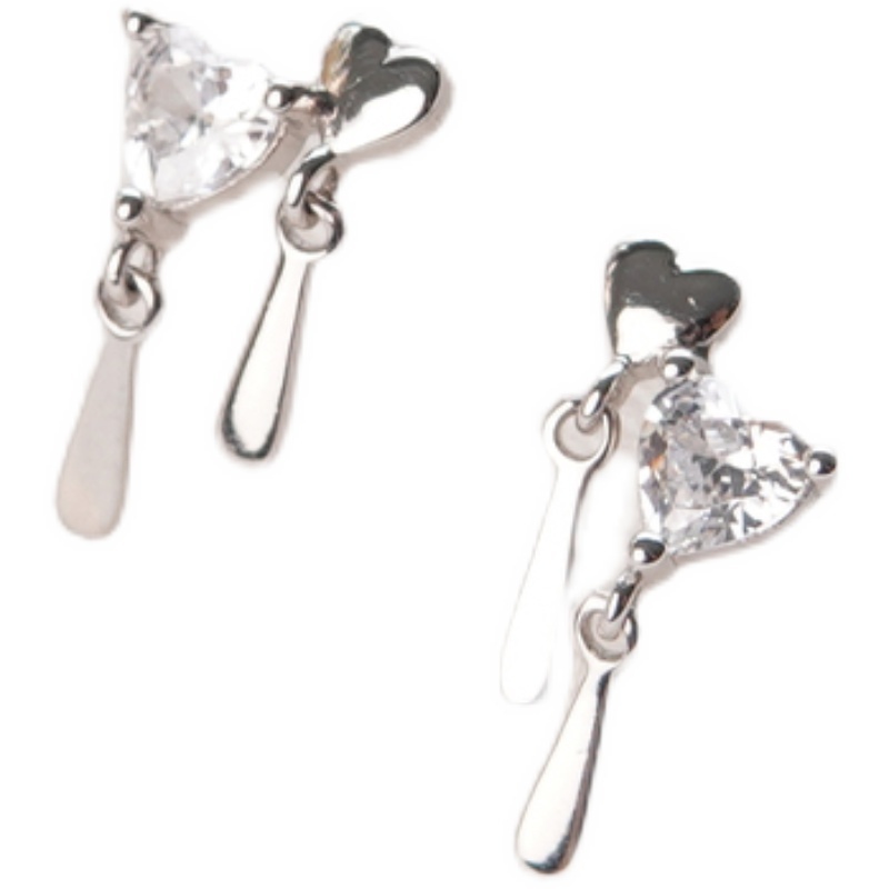 Khuyên Tai Hình Trái Tim Đơn Giản Dễ Phối Đồ 19A1737