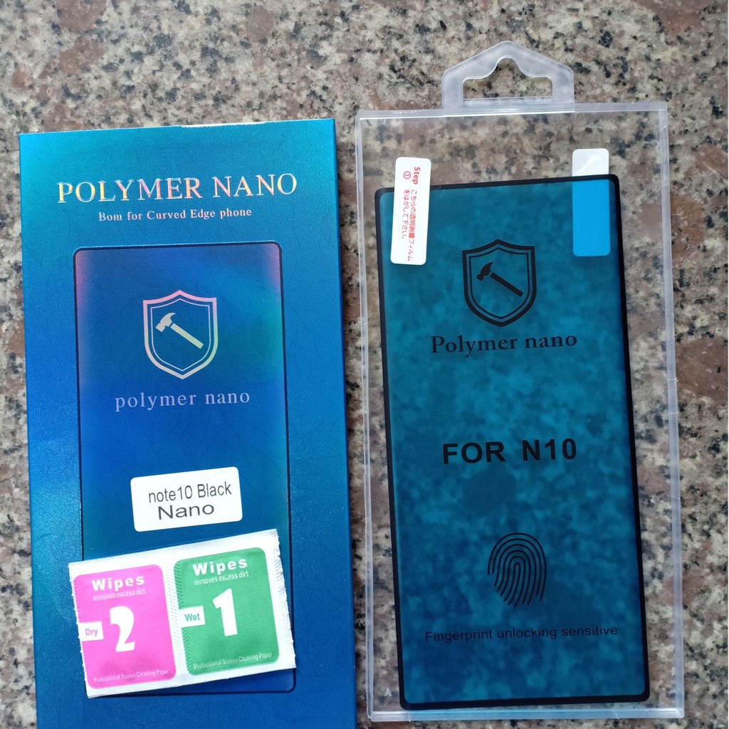 Miếng dán cường lực dẻo Polymer Nano cho Samsung Galaxy Note 10/ Note 10 Plus