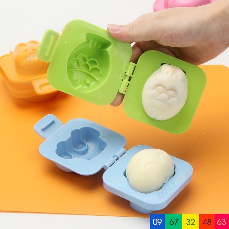 Sét 6 khuôn cơm 6 hình cho bé