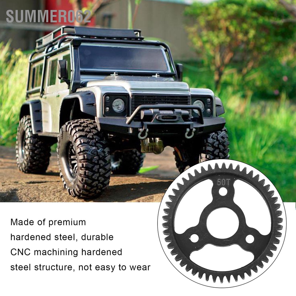 Summer062 M0.8 32P 50T Bánh răng chính bằng thép RC cho TRAXXAS SLASH 1/10 Xe hơi cứng