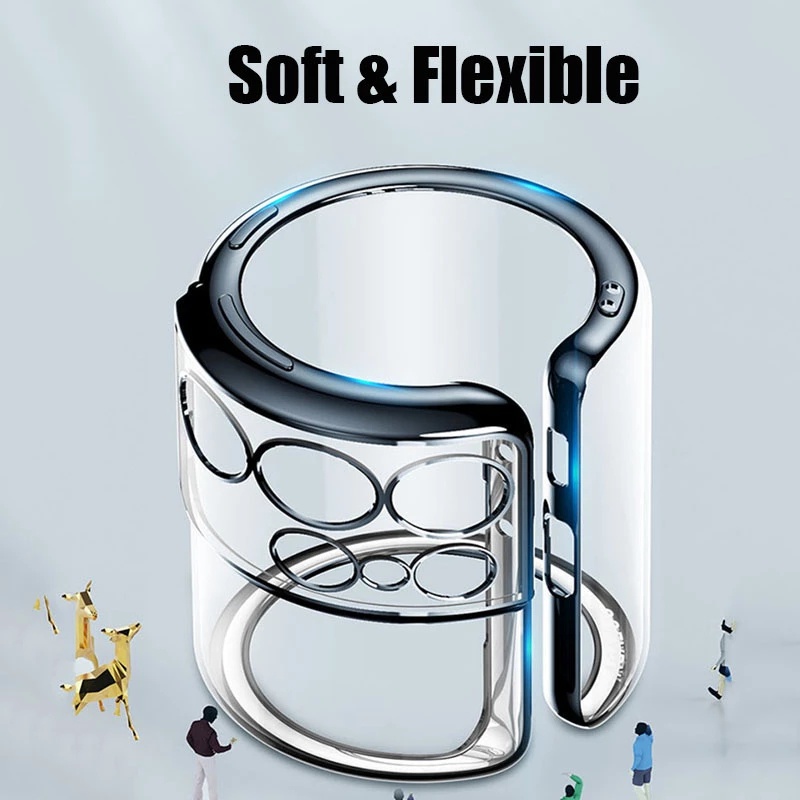 Luxury Gold Plating Case For Samsung S21 FE S22 Ultra Plus  Camera Protect Transparent Soft Silicone Cover