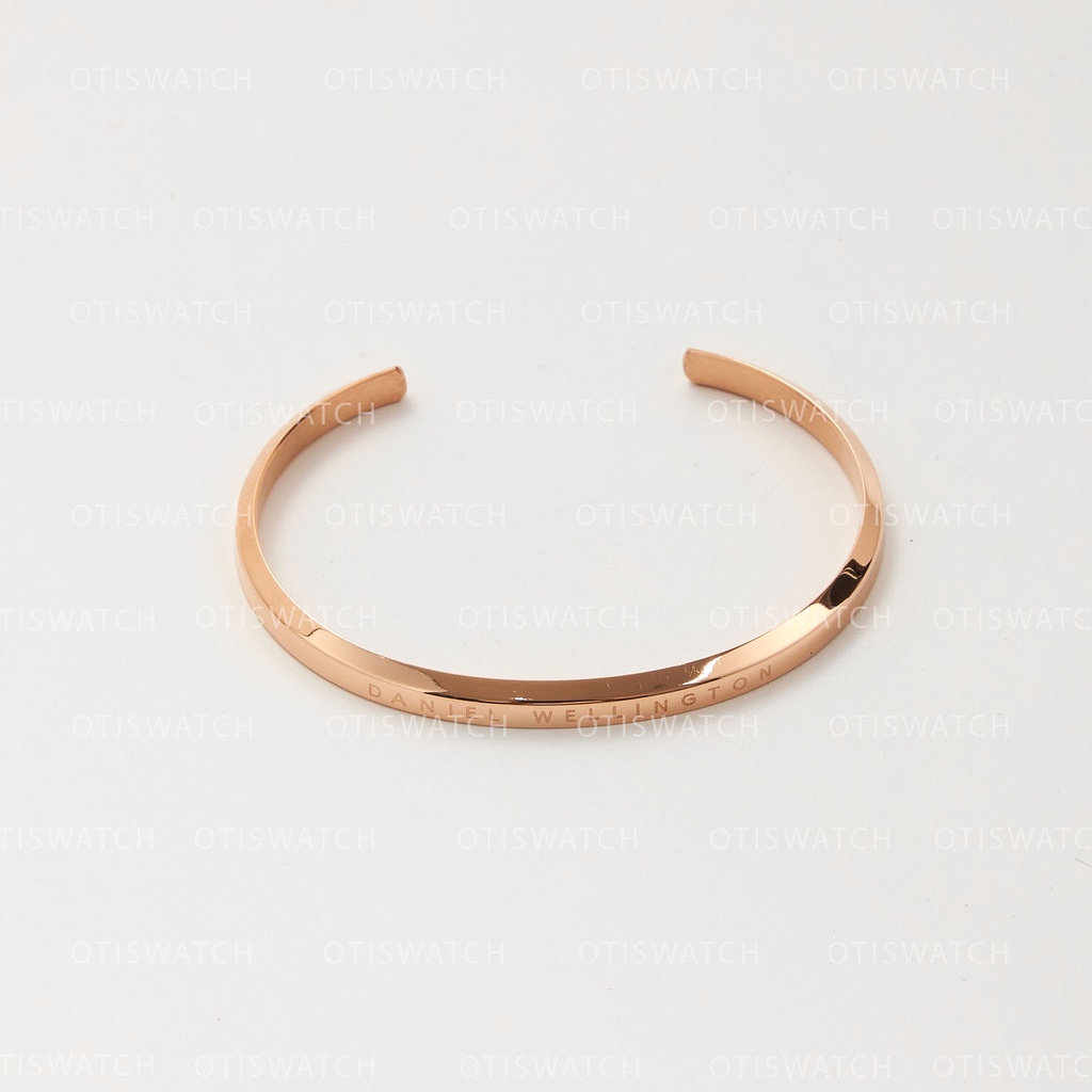 Vòng tay daniel wellington classic cuff v1 rose gold dw lắc tay khắc tên chính hãng - OtisWatch