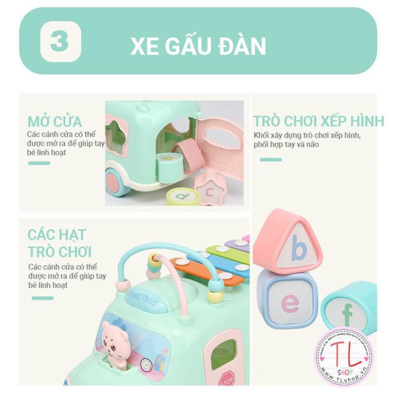 ĐỒ CHƠI XE GẤU ĐÀN