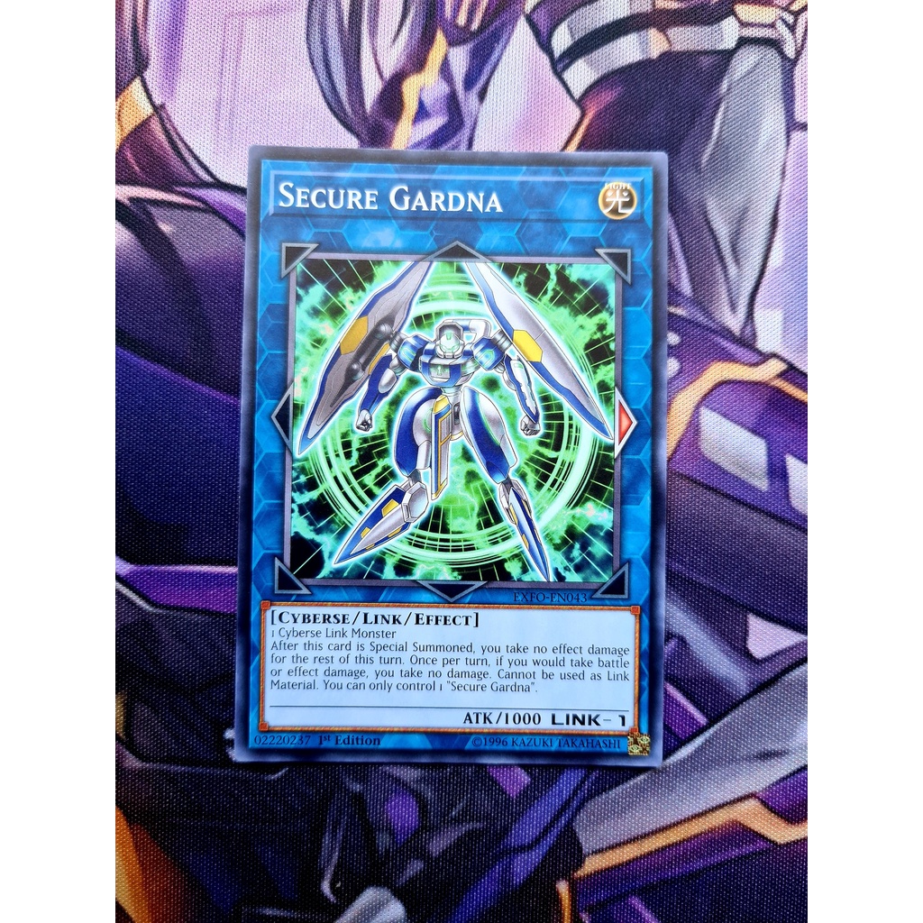 Thẻ Bài Yugioh Link Secure Gardna - EXFO-EN043 - Common 1st Edition