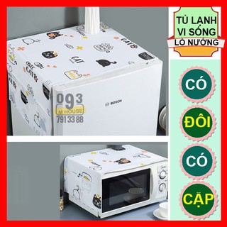 Áo Trùm Chống Bụ,Chống Nước Cho Tủ Lạnh, Lò Nướng, Vi Sóng, Mặt Tủ Tiện Dụng