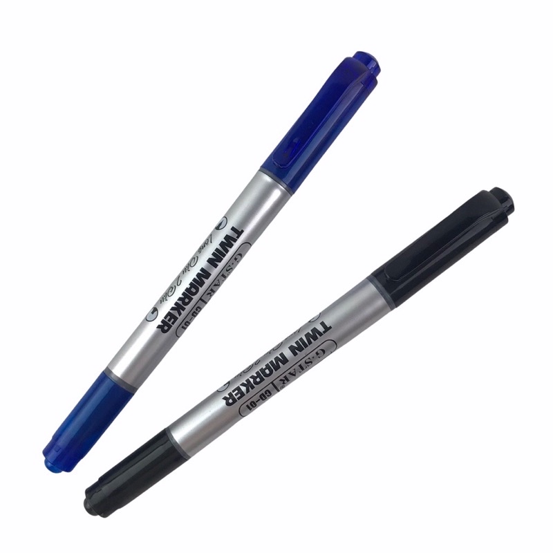 Bút  lông dầu 2 đầu G-STAR TWIN MARKER CD-01