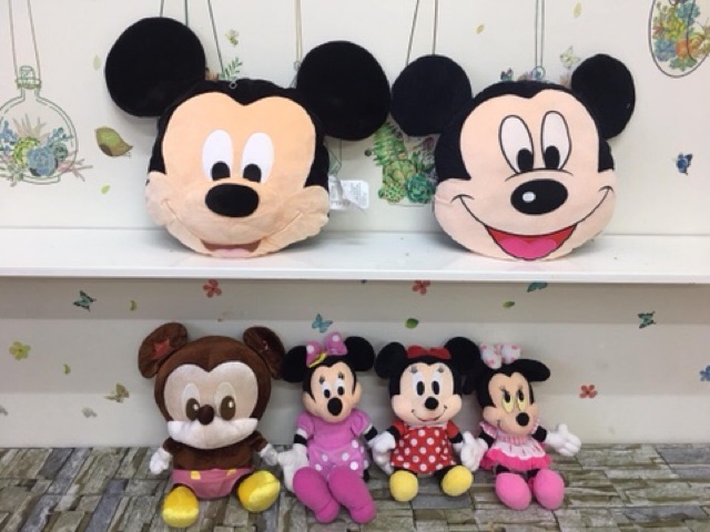 Gấu bông mickey size 15-35cm