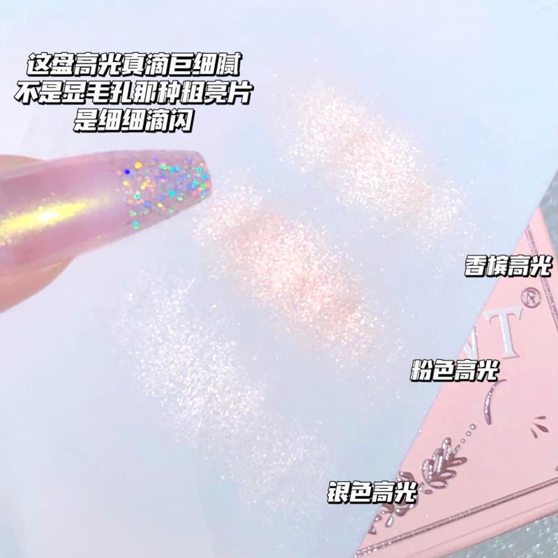 Bảng Phấn Má Hồng/Tạo Khối Màu Bạc Hà Ngọt Ngào