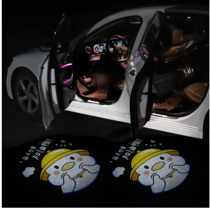 Hot!! 1 Đèn LED Chiếu Hình Khủng Long Hoạt Hình Đáng Yêu