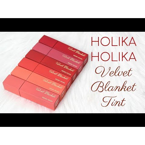 Son kem lì mềm mịn Holika Holika Blanket Tint_3.5g
