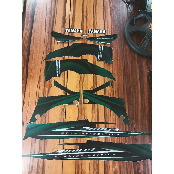 Bộ tem sirius 2012 màu xanh nhớt