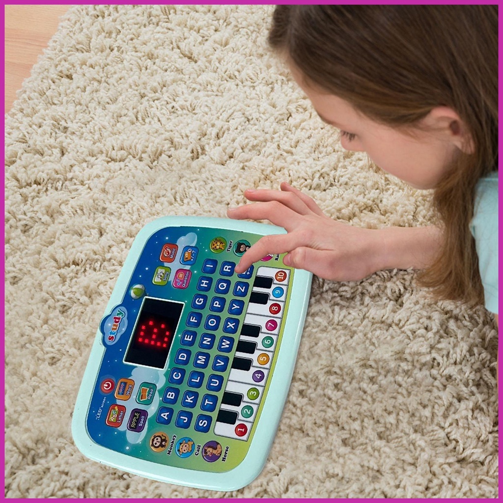 Đồ Chơi Laptop Thông Minh Giáo Dục Trẻ Em ABC Và Chữ kerivn