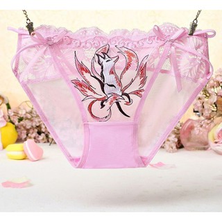 COMBO 10 quần lót lưới thêu hồ ly siêu sexy thời trang màu ngẫu nhiên