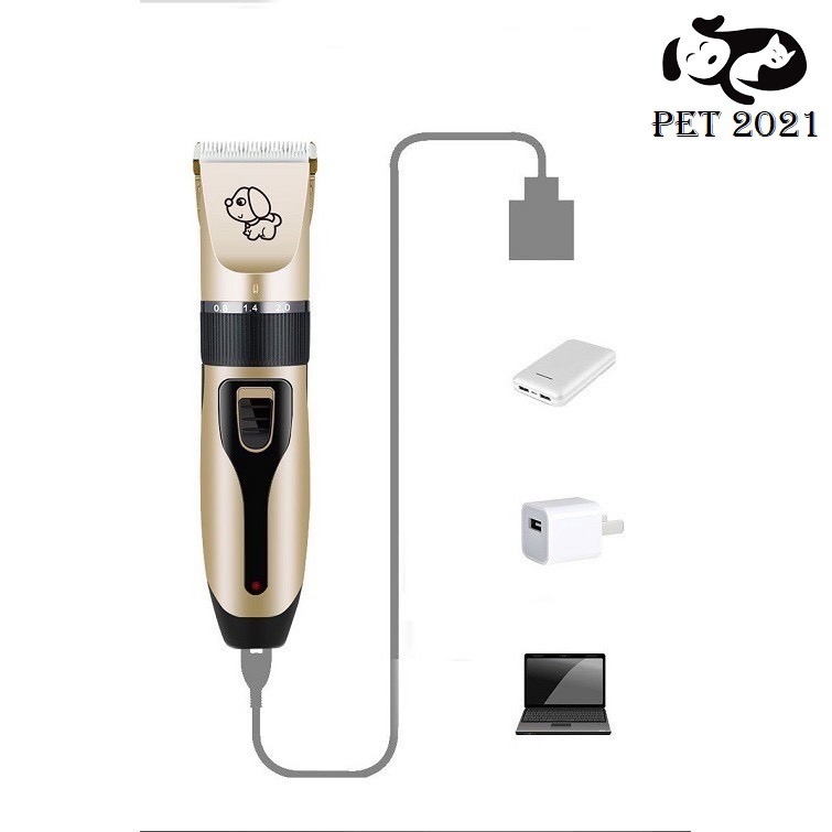 Tông Đơ Cắt Tỉa Cạo Lông Dành Cho Chó Mèo ,Thú Cưng - PET2021