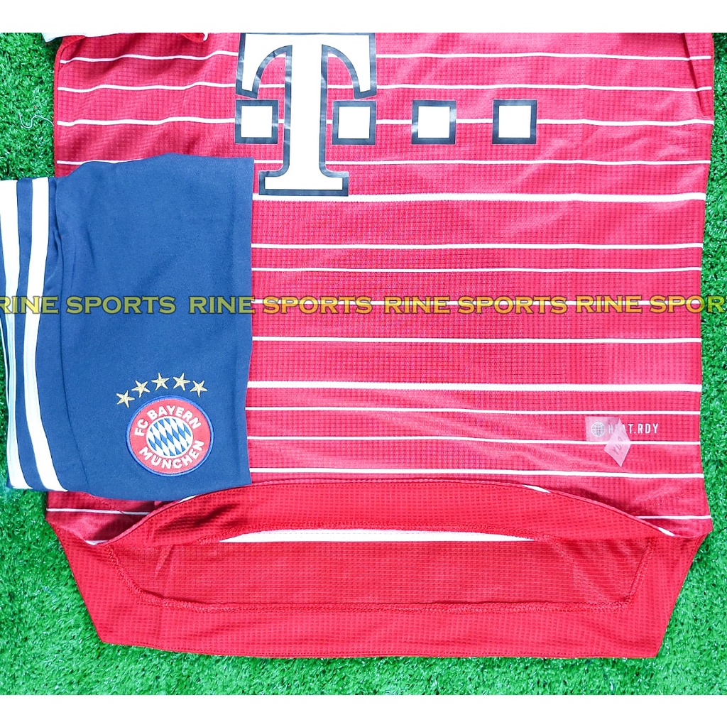 Hàng Thailand Super Bộ Áo bóng đá Bayer - Bayern Munich sân nhà chuẩn thi đấu mùa mới 2022 - 2023