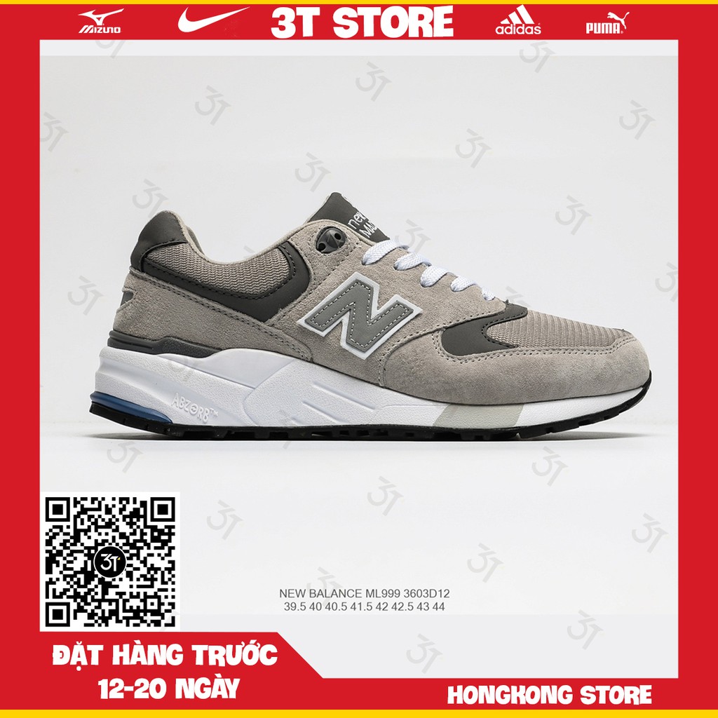 GIÀY SNEAKER MÃ SẢN PHẨM_New Balance 999 NHIỀU MÀU PHONG CÁCH FULLBOX + FREESHIP TOÀN QUỐC